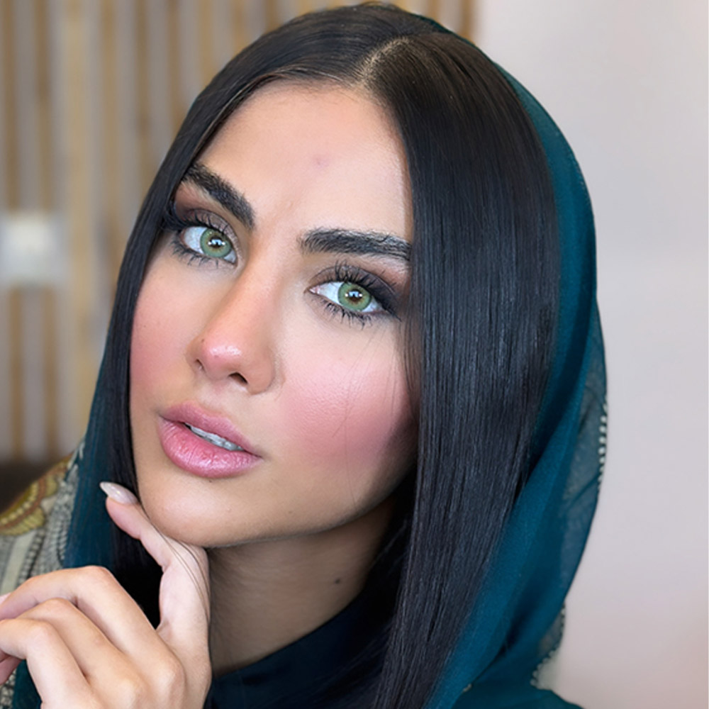 لنز رنگی طبی ان‌کی مدل لیو مرلوت – NK Lio Merlot