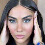 لنز ایفوریا مدل آیهان (Euphoria Ayhan) طوسی یکدست رگه‌دار ۵ بعدی طبیعی