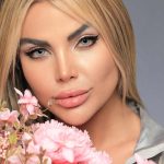 لنز رنگی طبی لازورد مدل وایت اسموک