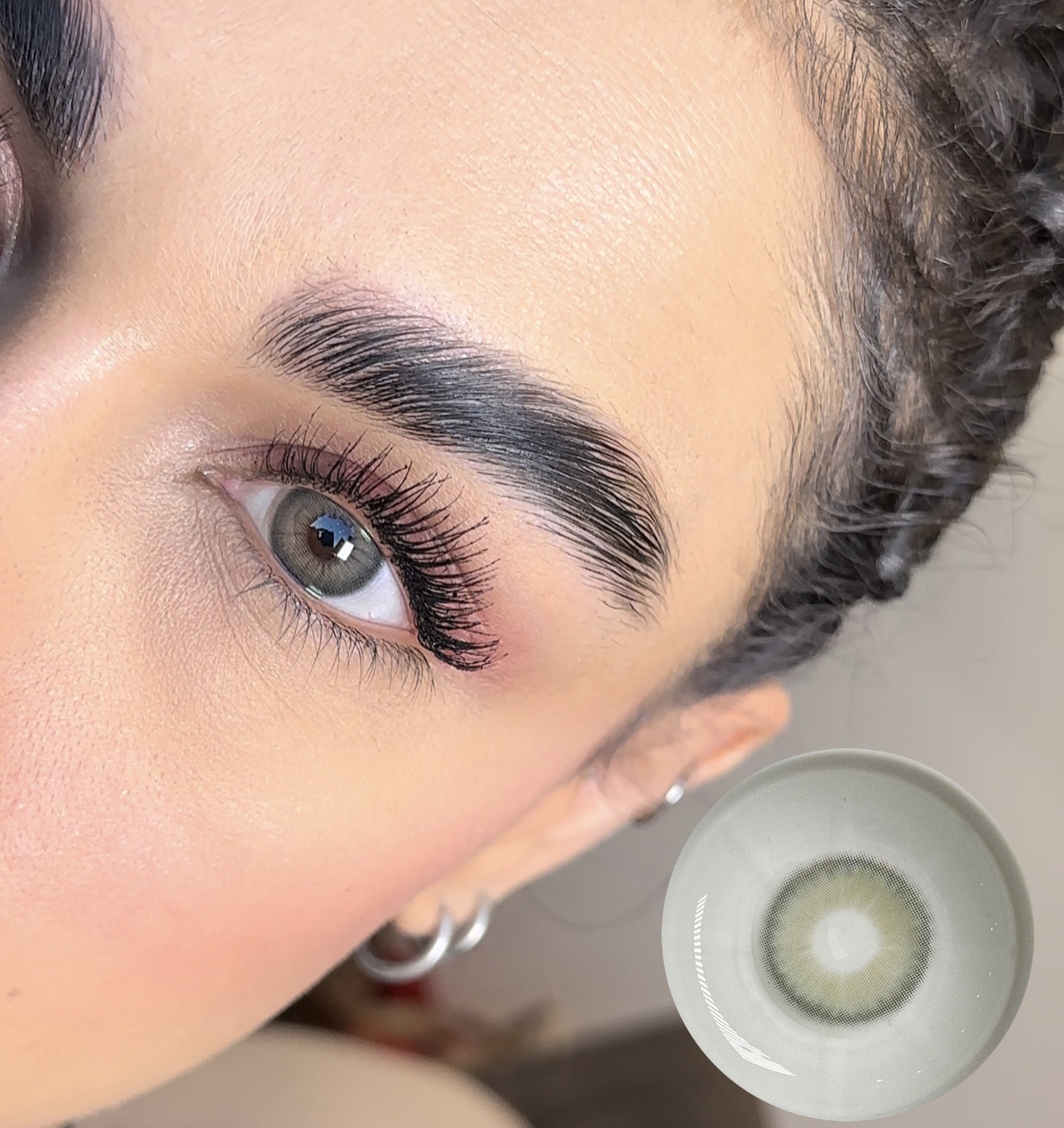 لنز رنگی لیزا وایلد لته Lezza Wild Latte