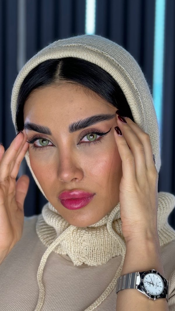 لنز رنگی طبی ان‌کی مدل لیو مرلوت