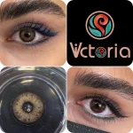 لنز فصلی ویکتوریا دیوا براون victoria diva brown رنگ عسلی ساخت کره جنوبی، ترکیبی از زیبایی و راحتی