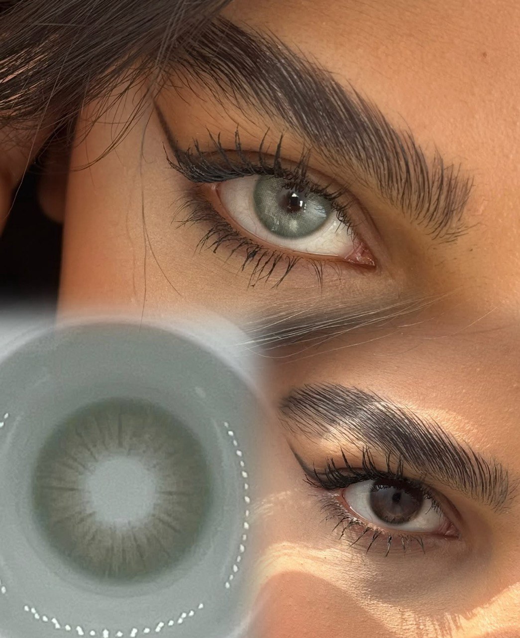 لنز آماندا پاستل گرین Amanda Pastel Green