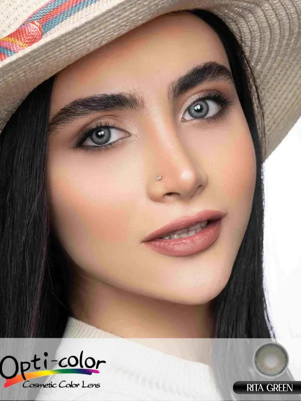 لنز زیبایی اپتی کالر ریتا گرین – OptiColor Rita Green