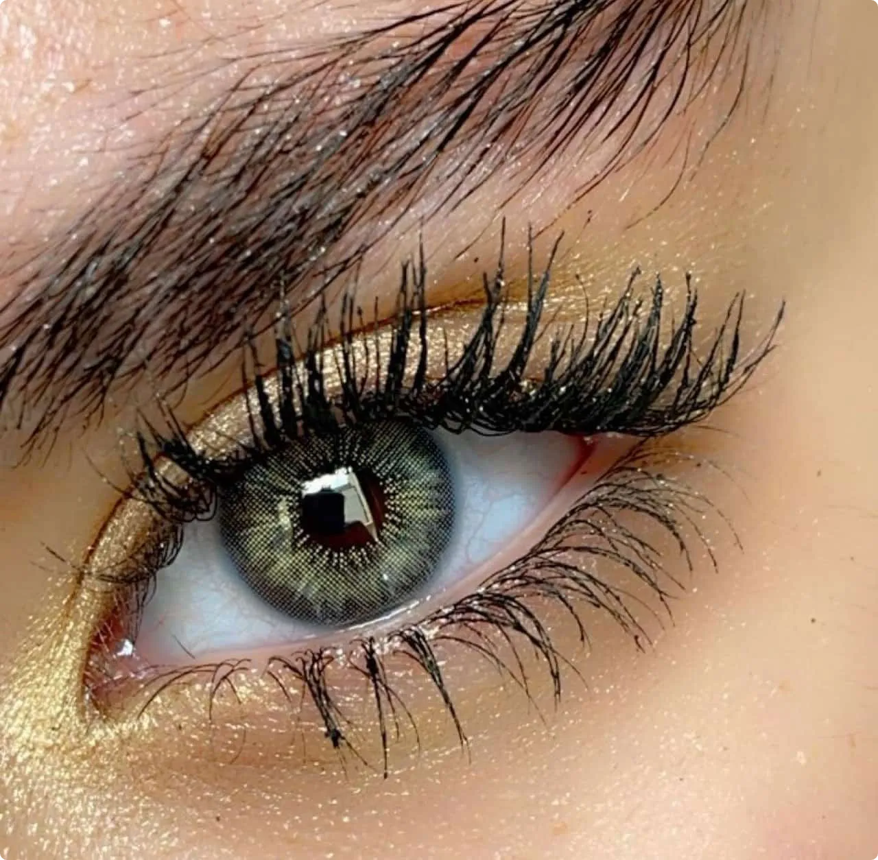 لنز رنگی سلنا گری بژ – Selena Gray Beige