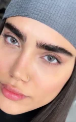 لنز طبی رنگی لومنتو مدل لومو گری