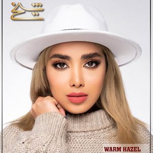 لنز با رنگ عسلی