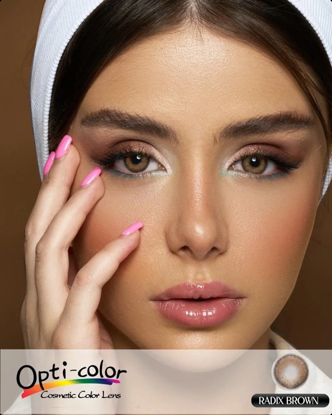 بهترین رنگ لنز برای چشم قهوه‌ای